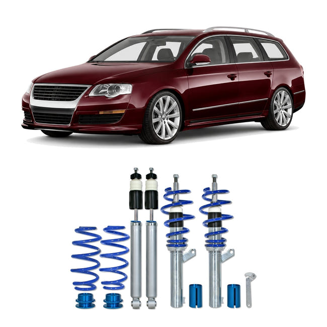 JOM Blueline Gevindundervogn VW Passat B6 3C – billede 2