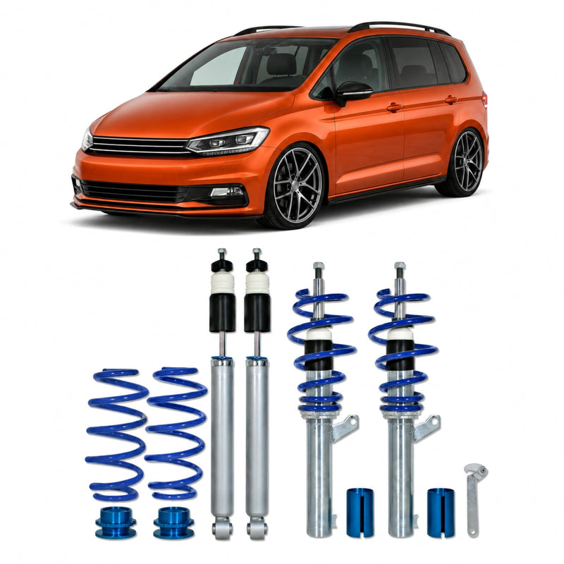JOM Blueline Gevindundervogn VW Touran – billede 4