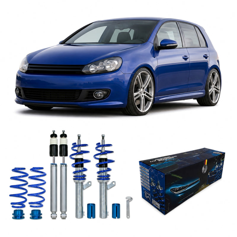 JOM Blueline Gevindundervogn VW Golf 6 – billede 1