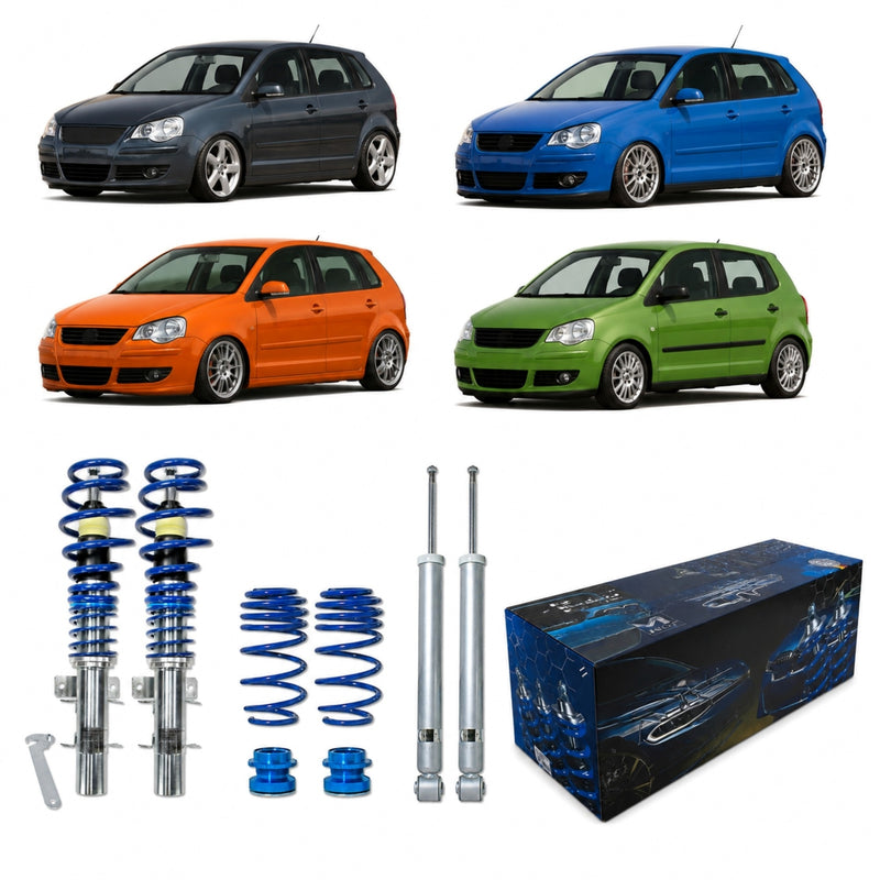 JOM Blueline Gevindundervogn VW Polo 9N/9N2/9N3 & Fox 5Z – billede 3
