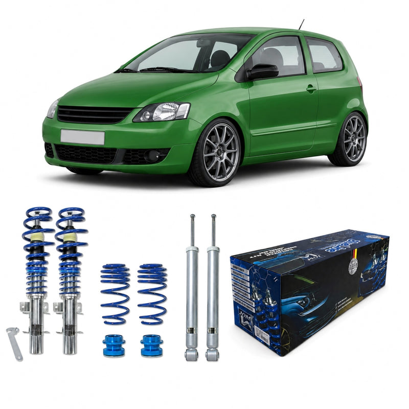 JOM Blueline Gevindundervogn VW Polo 9N/9N2/9N3 & Fox 5Z – billede 5