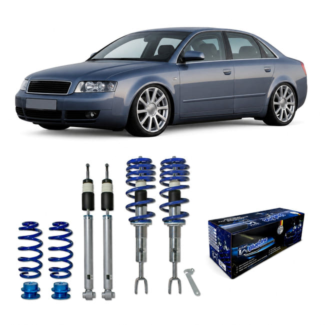 JOM Blueline Gevindundervogn Audi A4 B6/B7 – billede 2