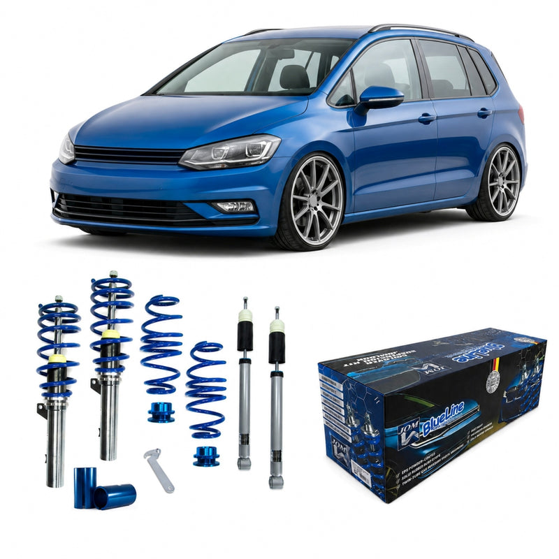 JOM Blueline Gevindundervogn VW Golf 7 – billede 1