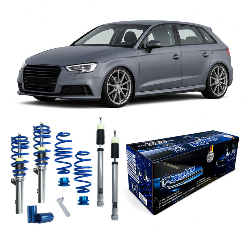 JOM Blueline Gevindundervogn Audi A3 8V – billede 1