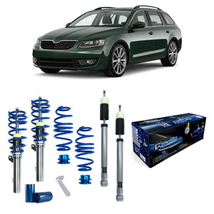JOM Blueline Gevindundervogn Skoda Octavia 5E – billede 2