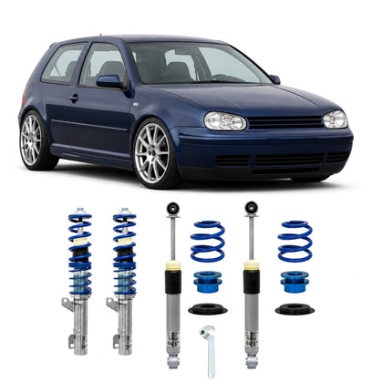 JOM Blueline Gevindundervogn VW Golf 4 R32 – billede 4