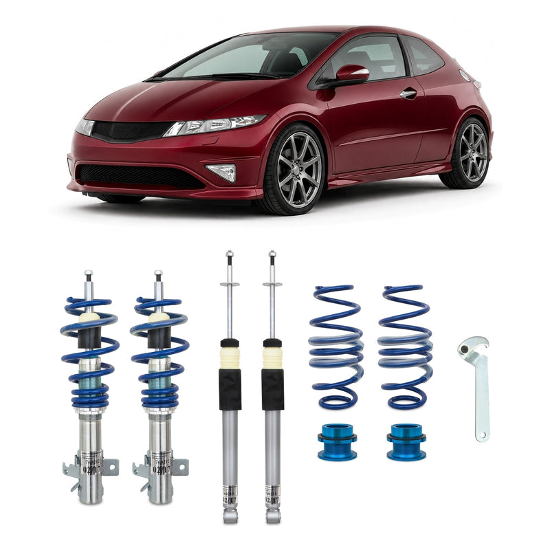 JOM Blueline Gevindundervogn Honda Civic – billede 2