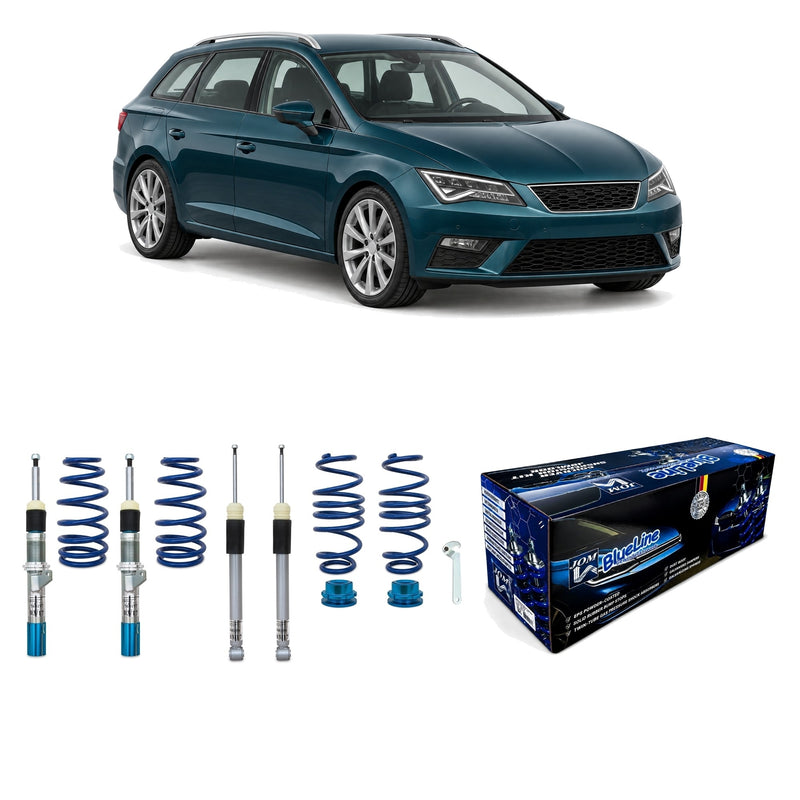 JOM Blueline Gevindundervogn Seat Leon 5F – billede 2