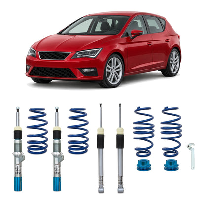 JOM Blueline Gevindundervogn Seat Leon 5F – billede 3