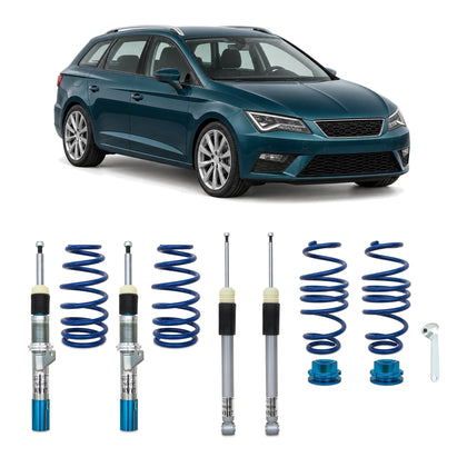 JOM Blueline Gevindundervogn Seat Leon 5F – billede 4