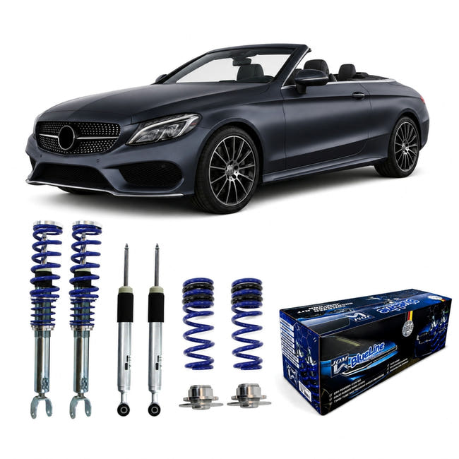JOM Blueline Gevindundervogn Mercedes Benz C-Klasse Cabrio C A205 – billede 1