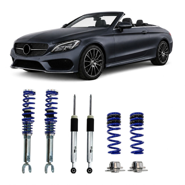JOM Blueline Gevindundervogn Mercedes Benz C-Klasse Cabrio C A205 – billede 2
