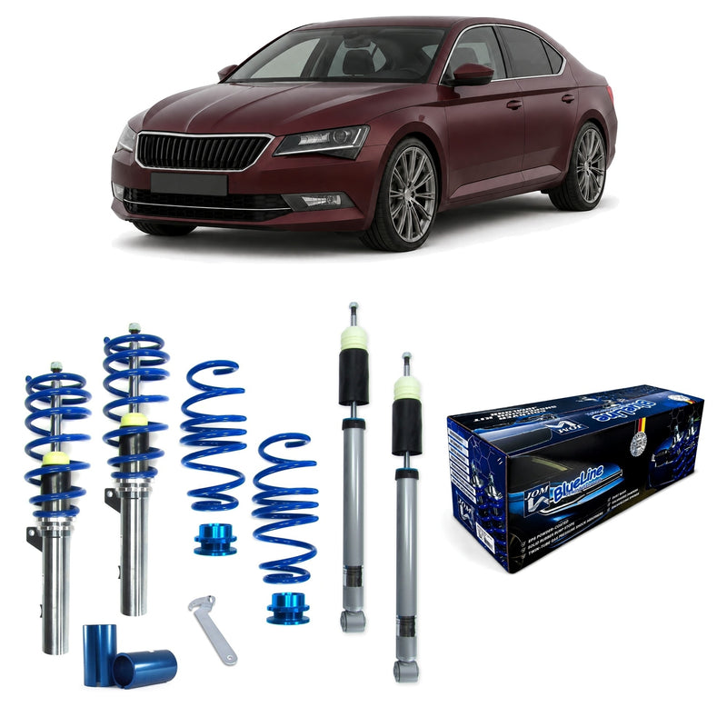 JOM Blueline Gevindundervogn Skoda Superb 3V/3T – billede 1