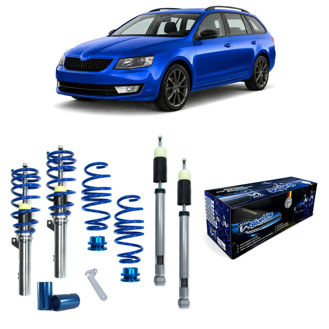 JOM Blueline Gevindundervogn Skoda Octavia Limo/ Kombi 5E – billede 1