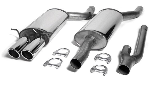 TA-Technix Catback system i rustfrit stål Audi A4 B5