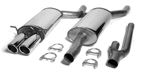 TA-Technix Catback system i rustfrit stål Audi A4 B5