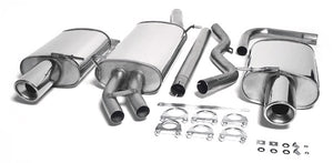 TA-Technix Duplex Catback system i rustfrit stål Audi A4 B6