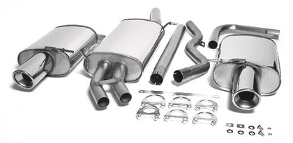 TA-Technix Duplex Catback system i rustfrit stål Audi A4 B6