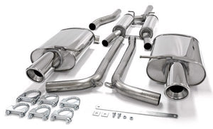 TA-Technix Duplex Catback system i rustfrit stål Audi A4 B7