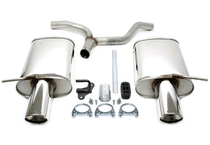 TA-Technix Duplex Catback system i rustfrit stål Audi A4 B6