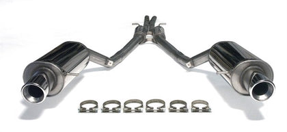 TA-Technix Duplex Catback system i rustfrit stål Audi A6 C6