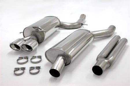 TA-Technix Catback system i rustfrit stål Audi A4 B5