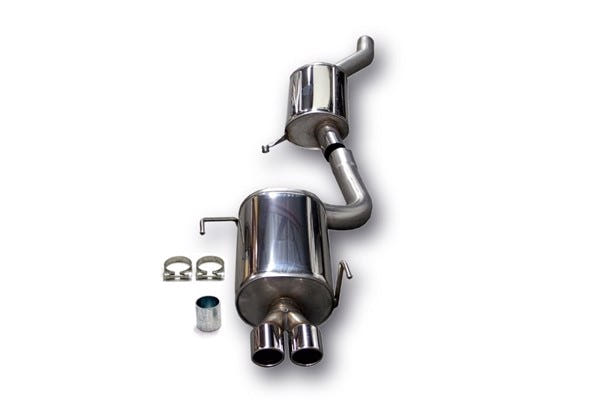 TA-Technix Catback system i rustfrit stål Audi 80