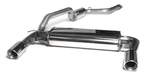 TA-Technix Duplex Catback system i rustfrit stål Ford Focus II