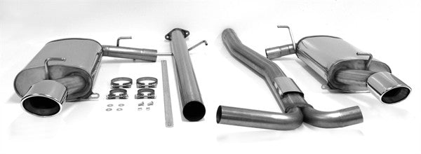 TA-Technix Duplex Catback system i rustfrit stål Mazda 6
