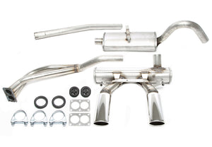 TA-Technix Duplex Catback system i rustfrit stål Opel GT Coupe