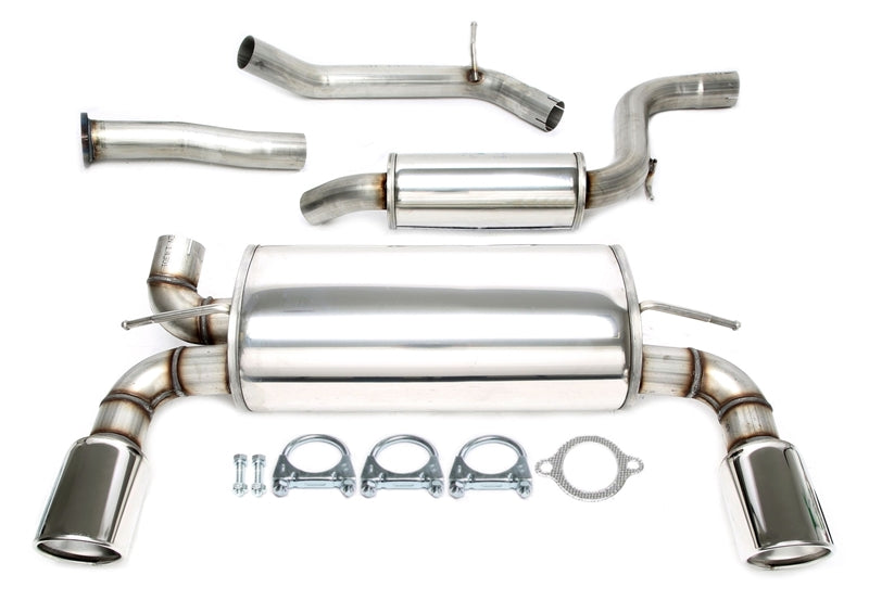 TA-Technix Duplex Catback system i rustfrit stål Volvo C30