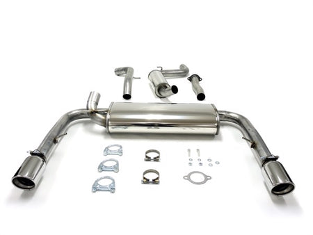 TA-Technix Duplex Catback system i rustfrit stål Volvo C70 II