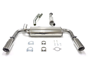 TA-Technix Duplex Catback system i rustfrit stål Volvo V50