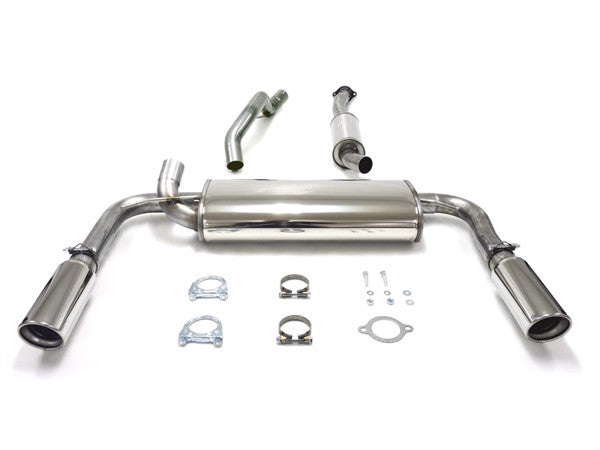 TA-Technix Duplex Catback system i rustfrit stål Volvo V50