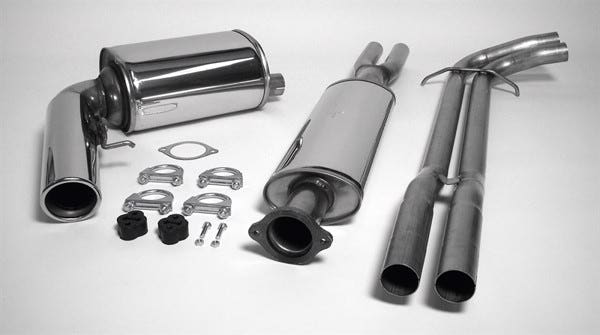 TA-Technix Catback system i rustfrit stål Volvo S60 I