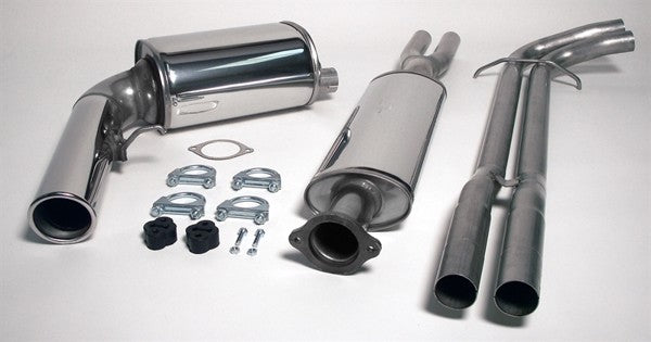 TA-Technix Catback system i rustfrit stål Volvo V70 II