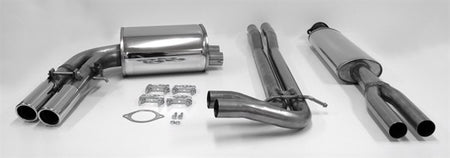 TA-Technix Catback system i rustfrit stål Volvo S60 I