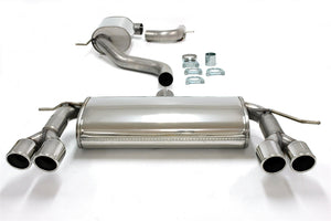 TA-Technix Duplex Catback system i rustfrit stål VW Scirocco III