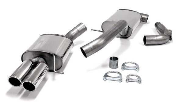 TA-Technix Catback system i rustfrit stål VW Passat B6 3C