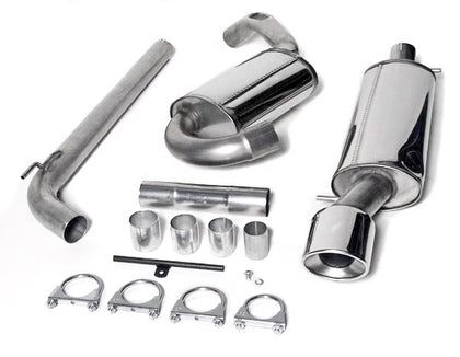 TA-Technix Catback system i rustfrit stål VW Corrado 53I