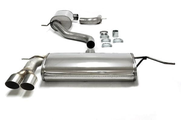 TA-Technix Catback system i rustfrit stål VW Golf 6
