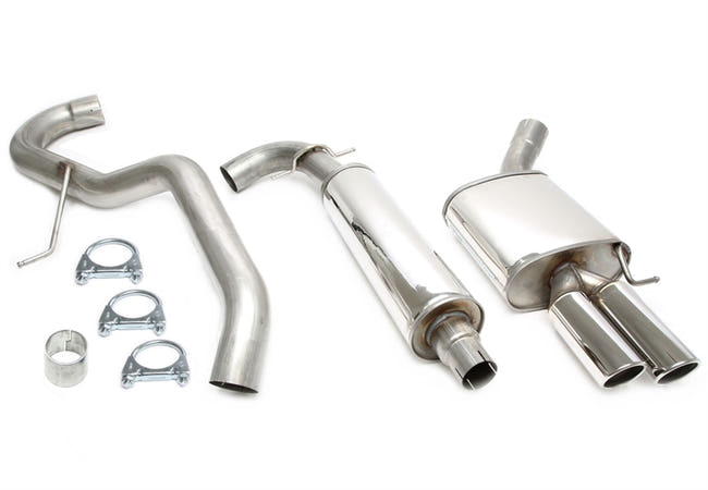 TA-Technix Catback system i rustfrit stål Skoda Octavia MK2 1Z