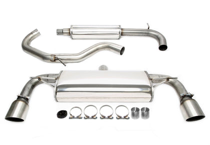 TA-Technix Duplex Catback system i rustfrit stål VW Golf 7