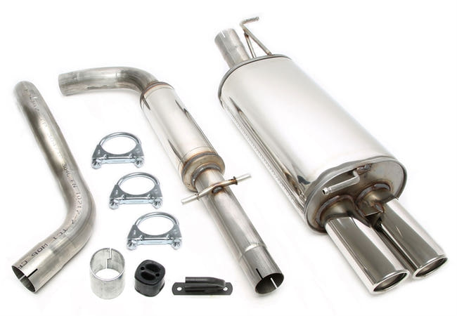 TA-Technix Catback system i rustfrit stål VW New Beetle