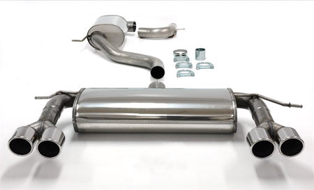 TA-Technix Duplex Catback system i rustfrit stål Seat Leon 1P