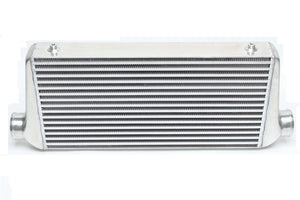 TA-Technix Intercooler Mitsubishi Lancer Evo VII - IX CT – Sølv intercooler fra forsiden standard