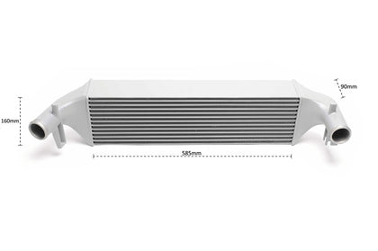 TA-Technix Intercooler Seat Ibiza V 6J – Grå intercooler stor målinger tegnet