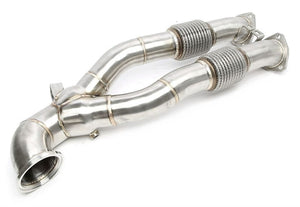 TA-Technix Downpipe Audi TT 8S – Udstødningsmanifold bøjet med tilslutninger