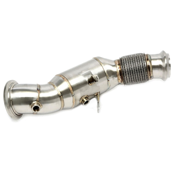 TA Technix Downpipe Uden Katalysator BMW 5 Serie G30 – Monteringsdiagram med bundkomponenter og bremseleitung