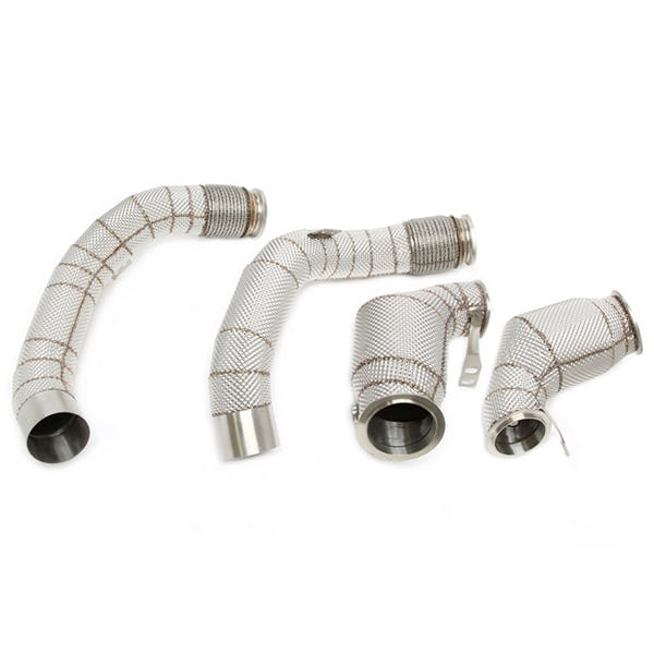 TA Technix Downpipe Med Varmeskjold Og Katalysator Converter BMW 5 Serie G30 (F90, F90N) – Monteringsdiagram med delnumre og nedre arm